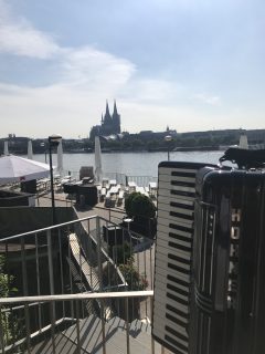 Akkordeonmusik beim Firmenevent in Köln